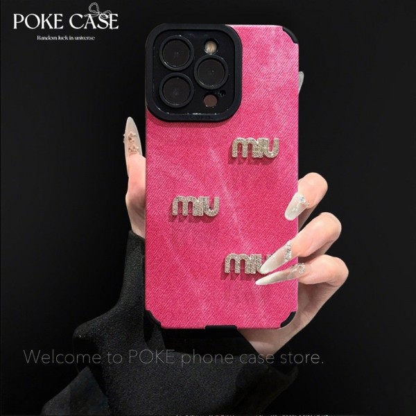 ミュウミュウ MiuMiuハイブランドiphone 17e 16e 14 17 Pro Max 15 Plusケースカバー耐衝撃のiPhone Air 17pro 16e 15 pro max 17eスマホケースアイフォン17/17e/15/14 13pro 12 16+ケースブランド 手触り良い アップル 15+ 14pro 16e 17eブランドスマホカバー薄型オシャレ