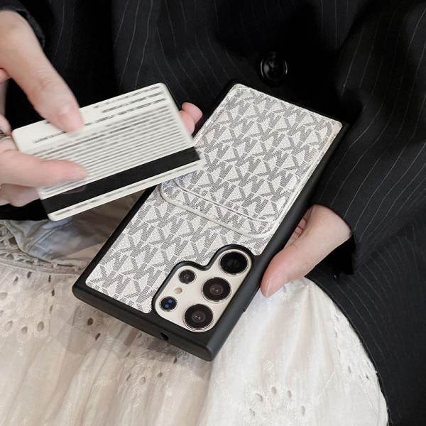 MK マイケルコース セレブ愛用Galaxy S23 S24 iphone 14 16 15 pro maxケースブランドSamsung S23 Ultra Plusケース 落下保護かわいいのgalaxy s24 plus ultraケース大人気高級感っぽいブランドスマホケースgalaxy s24