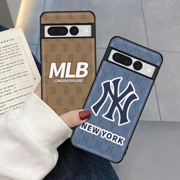 MLB NYC Google Pixel 8/7/6 proケースブランドグーグル ピクセル 7a 8プロケースメンズレディースグーグル ピクセル7a 6a 5/4aカバーブランド Google Pixel 8 pro 7 6aカバー