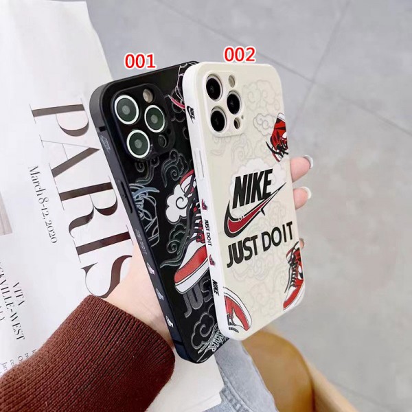 Nike ナイキアイフォン 15 14プロ マックス/14プロ/14カバー 落下防止ブランドiPhone 15 14 プロマックススマホカバー激安アイフォン15/14proケースブランド 手触り良い 男女兼用iPhone 15 14 pro maxケースカバー