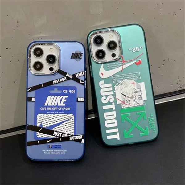 Nike ナイキアイフォン 15 14プロ マックス/14プロ/14カバー 落下防止耐衝撃のiPhone 15 pro max 14  plusスマホケースブランドiPhone 15 14 プロマックススマホカバー激安アイフォン15/14proケースブランド 手触り良い 