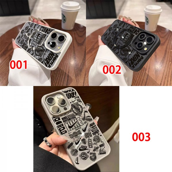 Nike ナイキアイフォン 16プロ マックス/15プロ/16カバー 落下防止ブランドiPhone  16プロマックス15 14スマホカバー激安アイフォン15/14 13pro 12 16+ケースブランド 手触り良い アップル 15+ 14pro 16eブランドスマホカバー薄型オシャレ