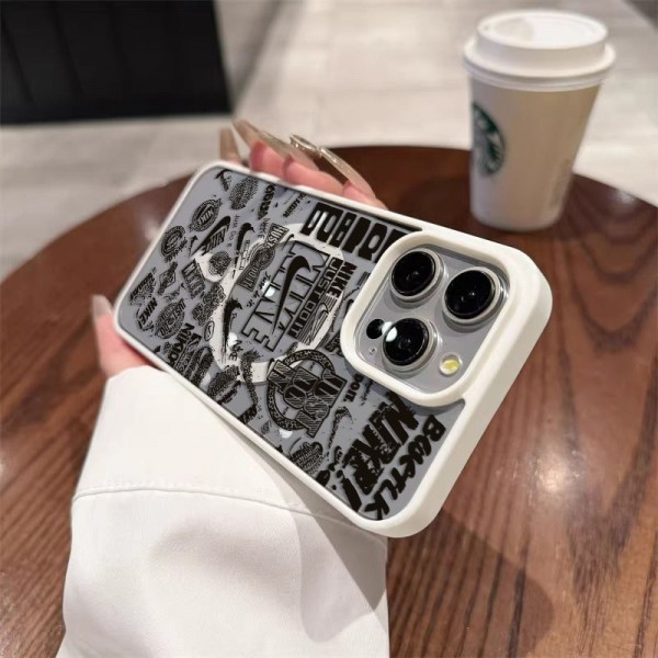 Nike ナイキアイフォン 16プロ マックス/15プロ/16カバー 落下防止ブランドiPhone  16プロマックス15 14スマホカバー激安アイフォン15/14 13pro 12 16+ケースブランド 手触り良い アップル 15+ 14pro 16eブランドスマホカバー薄型オシャレ