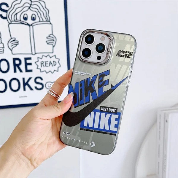 Nike ナイキハイブランドiphone Air 16e 14 17 Pro Max 15 PlusケースカバーアイフォンAir /16プロ マックス/15 17 プロ/16カバー 落下防止アイフォン17/air/15/14 13pro 12 16+ケースブランド 手触り良い 男女兼用iPhone  Air 15 14 16 17pro maxケースカバー
