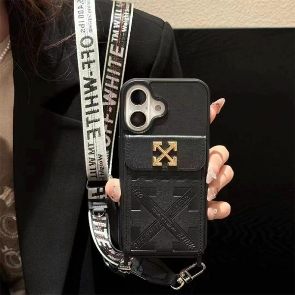 Off-White オフホワイトアイフォン16 pro max 15 plus 14pro ブランドケースハイブランドiphone16 14 Pro Max 15 Plusケースカバーアイフォン 16プロ マックス/15プロ/16カバー 落下防止アイフォン15/14 13pro 12 ケースブランド 手触り良い 
