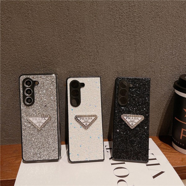Prada プラダGalaxy Z Fold5 4 6スマホケース 携帯カバーギャラクシー Z Fold5/Fold4 6ケース ビジネス 高品質 メンズSamsung Z Fold5 4 6スマホケース気質オシャレブランドギャラクシー Z Flip5 4 6カバー 落下保護