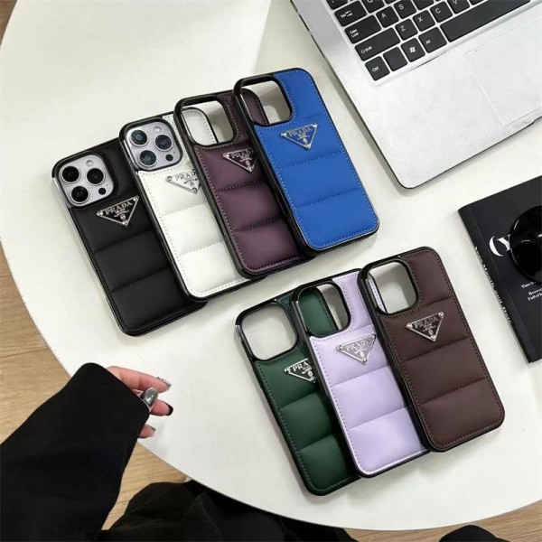 Prada プラダハイブランドiphone16e 14 Pro Max 15 Plusケースカバーアイフォン 16プロ マックス/15プロ/16カバー 落下防止耐衝撃のiPhone  16e 15 pro max 14  13 12 plusスマホケースアップル 15+ 14pro 16eブランドスマホカバー薄型オシャレ