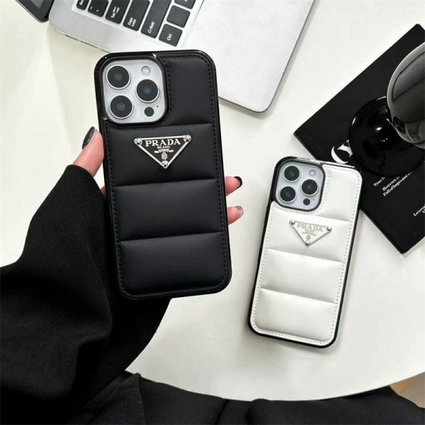 Prada プラダハイブランドiphone16e 14 Pro Max 15 Plusケースカバーアイフォン 16プロ マックス/15プロ/16カバー 落下防止耐衝撃のiPhone  16e 15 pro max 14  13 12 plusスマホケースアップル 15+ 14pro 16eブランドスマホカバー薄型オシャレ
