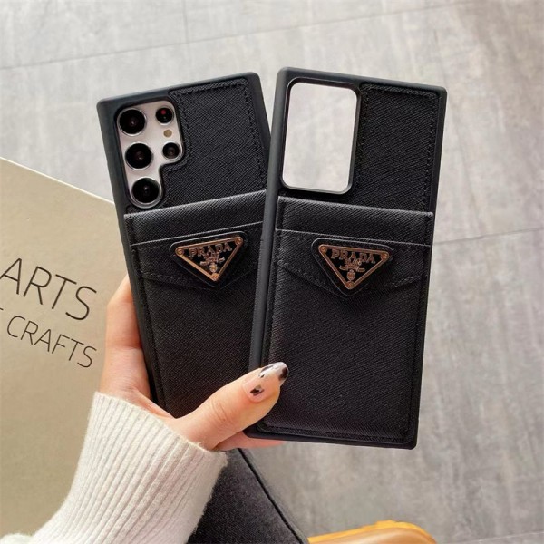 Prada プラダギャラクシー s25 S23 S24 Ultra Plus ケース男女兼用samsung 25plus/s24/s23ultra iphone  Air 17pro 14 15 plus 16eブランドコピーケースセレブ愛用Galaxy s25+ S23 S24 samsung s24 ultra s25ケースかわいいのgalaxy s24 plus s25 ultraケース大人気