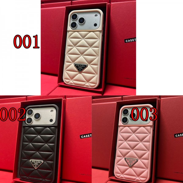 Prada プラダアイフォンAir /16プロ マックス/15 17 プロ/16カバー 落下防止ブランドiPhone  16プロマックス15 14 17 Air スマホカバー激安アイフォン17/17e/15/14 13pro 12 16+ケースブランド 手触り良い 男女兼用iPhone  Air 15 14 16 17pro maxケースカバー