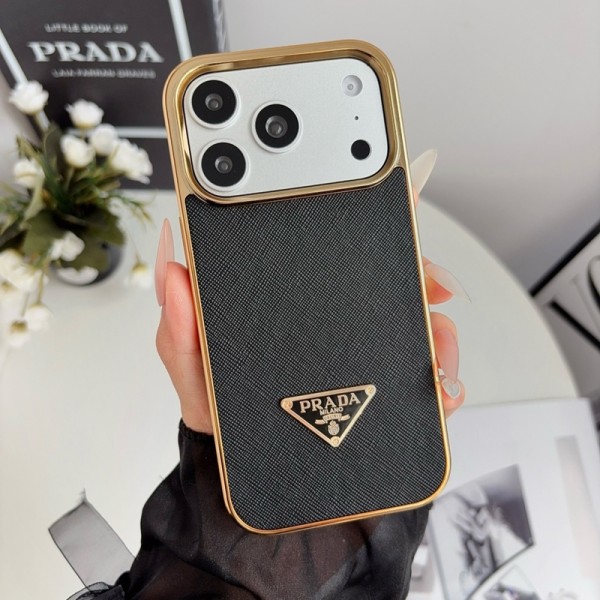 Prada プラダアイフォン17 air 16 pro max 15 plus 14pro 16e ブランドケースアイフォンAir /16プロ マックス/15 17 プロ/16カバー 落下防止ブランドiPhone  16プロマックス15 14 17 Air スマホカバー激安アイフォン17/17e/15/14 13pro 12 16+ケースブランド 手触り良い 