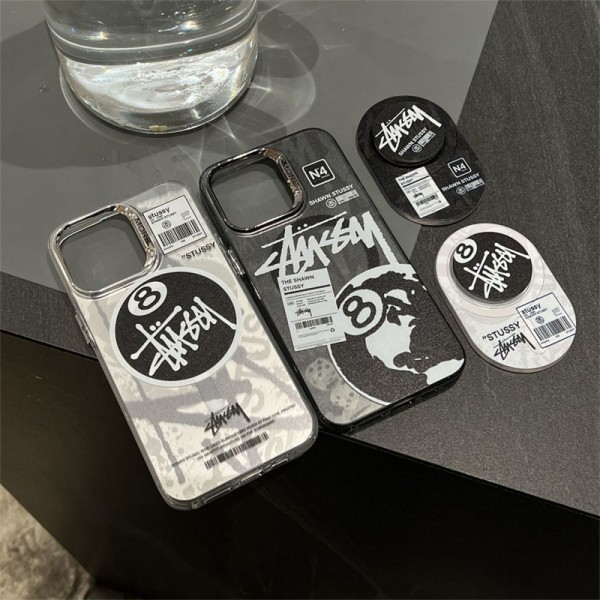 Stussy ステューシーアイフォン16 pro max 15 plus 14pro 16e ブランドケースハイブランドiphone16e 14 Pro Max 15 Plusケースカバーアイフォン15/14 13pro 12 16+ケースブランド 手触り良い アップル 15+ 14pro 16eブランドスマホカバー薄型オシャレ