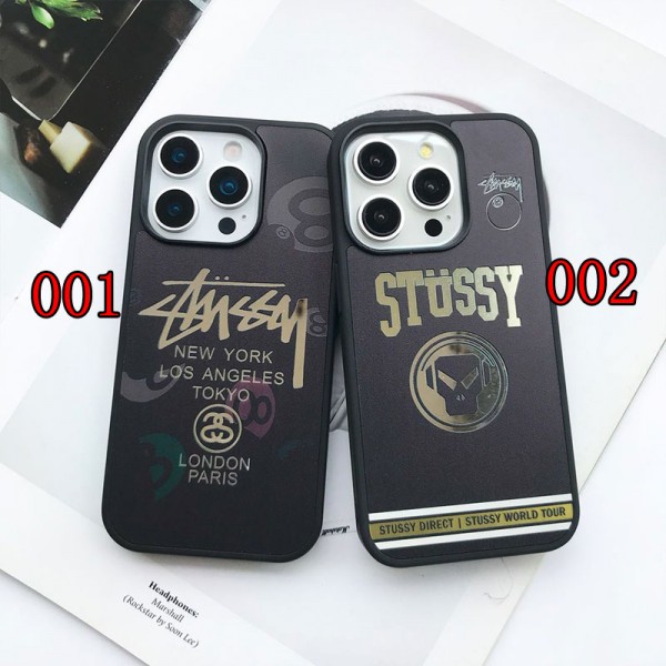 Stussy ステューシーアイフォン17 air 16 pro max 15 plus 14pro 16e ブランドケースハイブランドiphone Air 16e 14 17 Pro Max 15 PlusケースカバーアイフォンAir /16プロ マックス/15 17 プロ/16カバー 落下防止男女兼用iPhone  Air 15 14 16 17pro maxケースカバー
