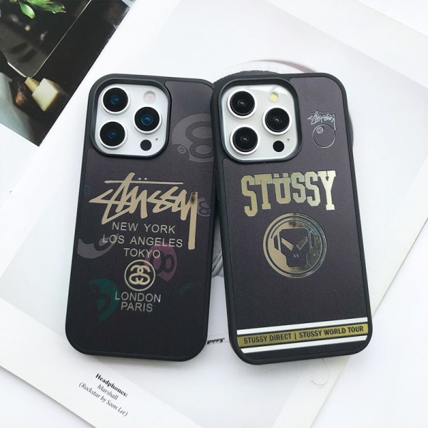 Stussy ステューシーアイフォン17 air 16 pro max 15 plus 14pro 16e ブランドケースハイブランドiphone Air 16e 14 17 Pro Max 15 PlusケースカバーアイフォンAir /16プロ マックス/15 17 プロ/16カバー 落下防止男女兼用iPhone  Air 15 14 16 17pro maxケースカバー