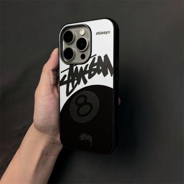 Stussy ステューシーアイフォンAir /16プロ マックス/15 17 プロ/16カバー 落下防止耐衝撃のiPhone Air 17pro 16e 15 pro max 17eスマホケースアイフォン17/17e/15/14 13pro 12 16+ケースブランド 手触り良い 男女兼用iPhone  Air 15 14 16 17pro maxケースカバー