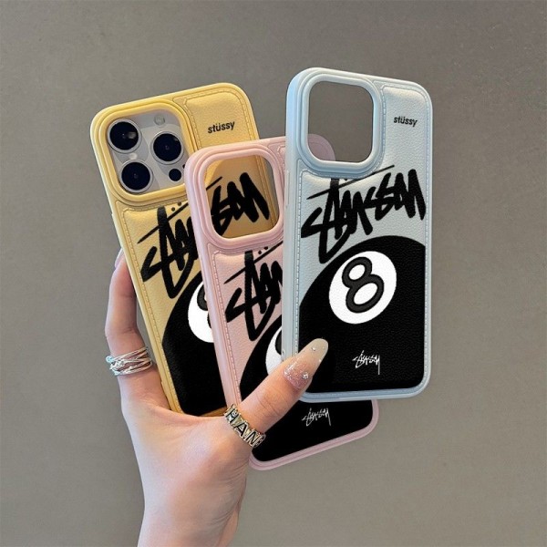 Stussy ステューシーハイブランドiphone 17e 16e 14 17 Pro Max 15 Plusケースカバー耐衝撃のiPhone Air 17pro 16e 15 pro max 17eスマホケースアイフォン17/17e/15/14 13pro 12 16+ケースブランド 手触り良い 男女兼用iPhone  Air 15 14 16 17pro maxケースカバー