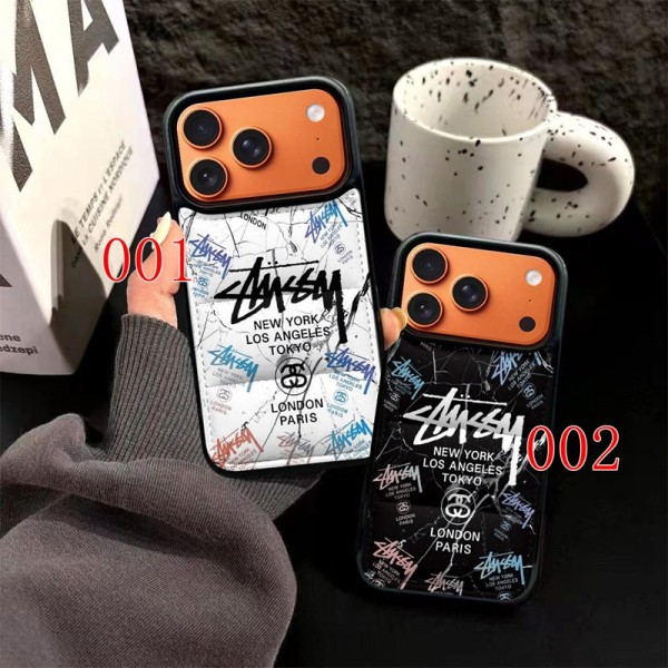 Stussy ステューシーアイフォン17 air 16 pro max 15 plus 14pro 16e ブランドケースアイフォンAir /16プロ マックス/15 17 プロ/16カバー 落下防止ブランドiPhone  16プロマックス15 14 17 Air スマホカバー激安アイフォン17/17e/15/14 13pro 12 16+ケースブランド 手触り良い 