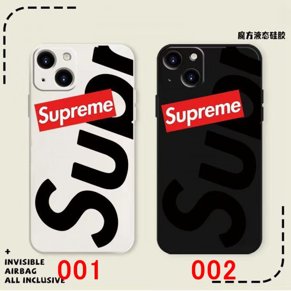 Supreme シュプリームアイフォン15 ultra 14proブランドケースブランドiPhone 15 14 プロマックススマホカバー激安アイフォン15/14proケースブランド 手触り良い 男女兼用iPhone 15 14 pro maxケースカバー