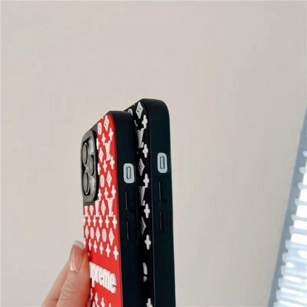 Lv ルイヴィトン Supreme シュプリームアイフォン15 ultra 14proブランドケースハイブランドiphone 14 Pro Max 15 Plusケースカバー耐衝撃のiPhone 15 14 ultra plusスマホケースブランドiPhone 15 14 プロマックススマホカバー激安