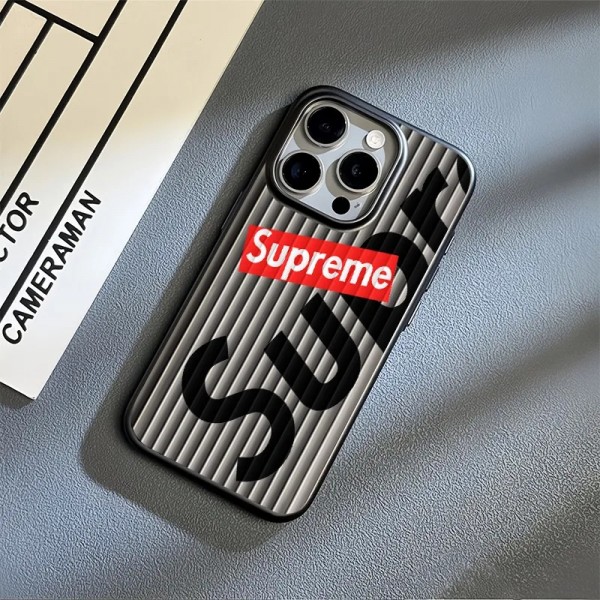 Supreme シュプリームアイフォン17 air 16 pro max 15 plus 14pro 16e ブランドケース耐衝撃のiPhone Air 17pro 16e 15 pro max 14  13 12 plusスマホケースブランドiPhone  16プロマックス15 14 17 Air スマホカバー激安アイフォン17/air/15/14 13pro 12 16+ケースブランド 手触り良い 