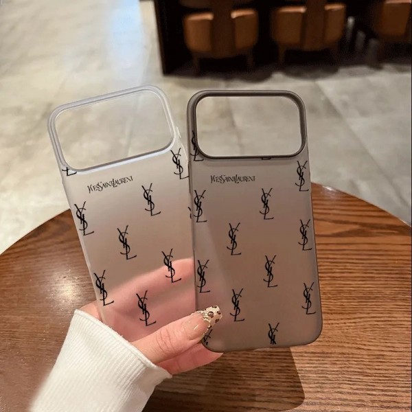 Ysl イブサンローランアイフォンAir /16プロ マックス/15 17 プロ/16カバー 落下防止ブランドiPhone  16プロマックス15 17 Air スマホカバー激安アイフォン17/air/15/14 13pro 12 16+ケースブランド 手触り良い 男女兼用iPhone  Air 15 14 16 17pro maxケースカバー