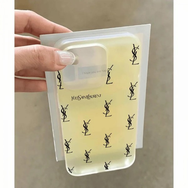 Ysl イブサンローランアイフォンAir /16プロ マックス/15 17 プロ/16カバー 落下防止ブランドiPhone  16プロマックス15 17 Air スマホカバー激安アイフォン17/air/15/14 13pro 12 16+ケースブランド 手触り良い 男女兼用iPhone  Air 15 14 16 17pro maxケースカバー
