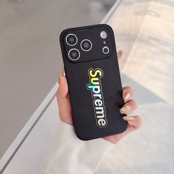 Supreme シュプリームハイブランドiphone Air 16e 14 17 Pro Max 15 Plusケースカバー耐衝撃のiPhone 17pro 16e 15 pro max 14  13 12 plusスマホケースアイフォン17/air/15/14 13pro 12 16+ケースブランド 手触り良い 男女兼用iPhone  Air 15 14 16 17pro maxケースカバー