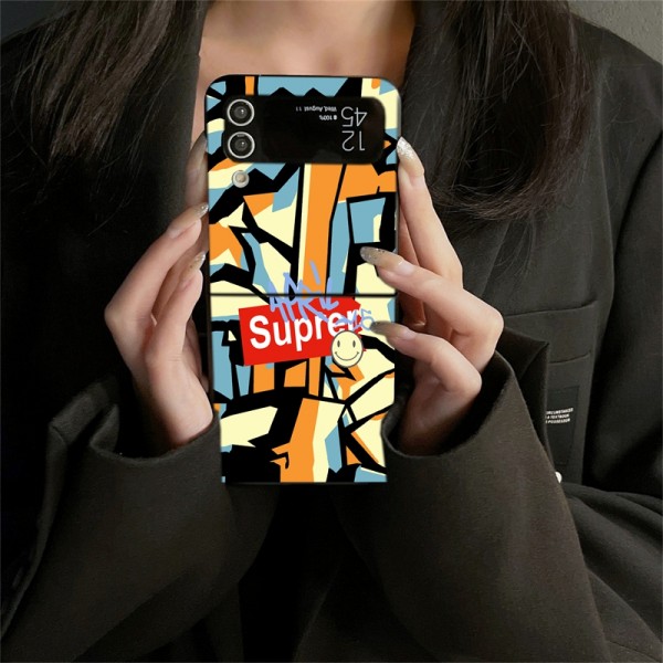 Supreme シュプリームブランド Samsung Z Fold 7 6 5 4 flip 7 6 5 4スマホカバー 流行りかわいいGalaxy Z flip Fold 5 4 6 7 ケース 耐衝撃レザーGalaxy Z Flip7 5 4 6スマホケース 携帯カバーブランドギャラクシー Z Flip7 5 4 6カバー 落下保護