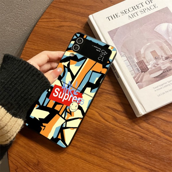 Supreme シュプリームブランド Samsung Z Fold 7 6 5 4 flip 7 6 5 4スマホカバー 流行りかわいいGalaxy Z flip Fold 5 4 6 7 ケース 耐衝撃レザーGalaxy Z Flip7 5 4 6スマホケース 携帯カバーブランドギャラクシー Z Flip7 5 4 6カバー 落下保護