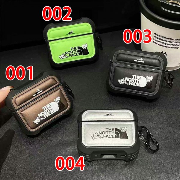 ザノースフェイス THE NORTH FACEブランド Airpods 4/3/Pro2ケース 保護 エアーポッズ 第四世代ケース 便利 カラビナ付き軽量 エアーポッズ 4/プロ2/3カバー 紛失防止airpods 4 pro2ケース シリコン