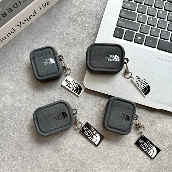 ザノースフェイス THE NORTH FACE軽量 エアーポッズ プロ3/4/プロ2/3カバー 紛失防止ブランド Airpods Pro3/Pro2/3 4メンズ レディースairpods Pro3 4 pro2ケース シリコンairpods Pro3/pro2/4 3ケース ストラップ付き