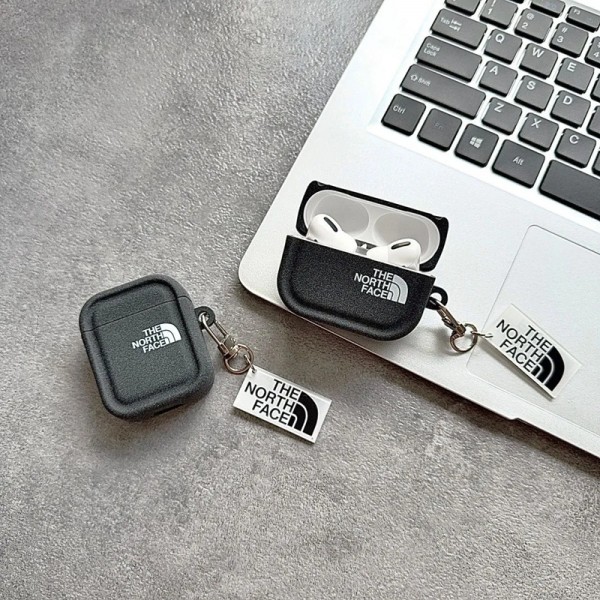 ザノースフェイス THE NORTH FACE軽量 エアーポッズ プロ3/4/プロ2/3カバー 紛失防止ブランド Airpods Pro3/Pro2/3 4メンズ レディースairpods Pro3 4 pro2ケース シリコンairpods Pro3/pro2/4 3ケース ストラップ付き