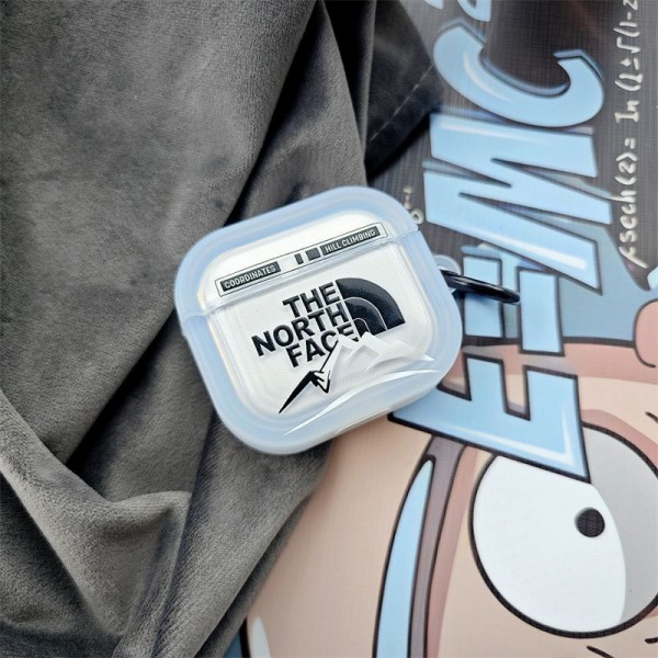 ザノースフェイス THE NORTH FACE 第3世代 airpods Pro3/4/pro2 ケース ハイブランド 落下防止軽量 エアーポッズ プロ3/4/プロ2/3カバー 紛失防止airpods Pro3 4 pro2ケース シリコンairpods Pro3/pro2/4 3ケース ストラップ付き