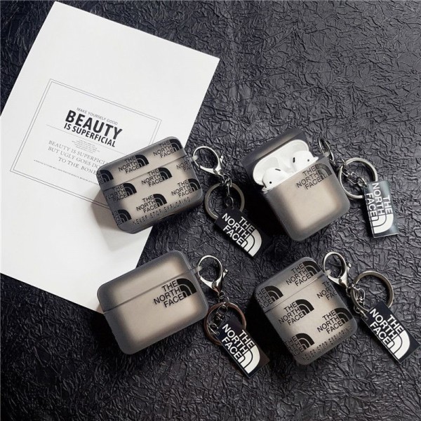 ザノースフェイス THE NORTH FACE 第3世代 airpods Pro3/4/pro2 ケース ハイブランド 落下防止軽量 エアーポッズ プロ3/4/プロ2/3カバー 紛失防止ブランド Airpods Pro3/Pro2/3 4メンズ レディースairpods Pro3/pro2/4 3ケース ストラップ付き