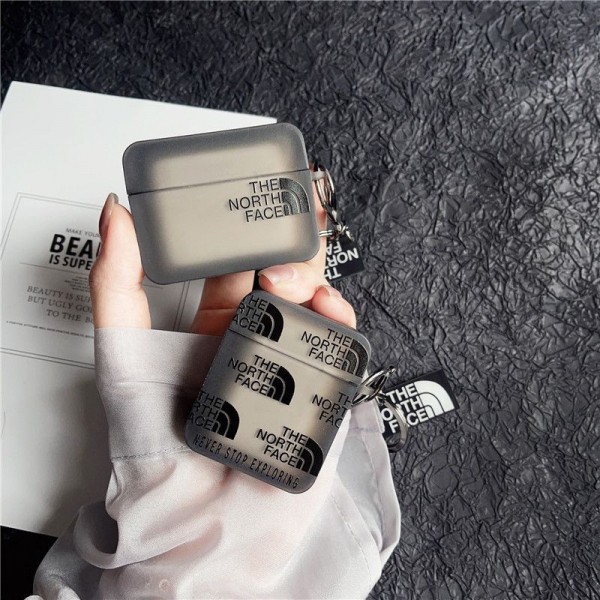 ザノースフェイス THE NORTH FACE 第3世代 airpods Pro3/4/pro2 ケース ハイブランド 落下防止軽量 エアーポッズ プロ3/4/プロ2/3カバー 紛失防止ブランド Airpods Pro3/Pro2/3 4メンズ レディースairpods Pro3/pro2/4 3ケース ストラップ付き