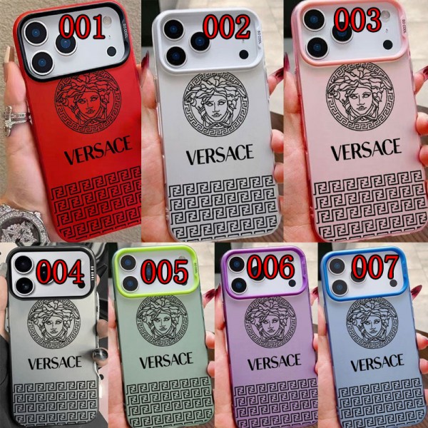Versace ヴェルサーチェアイフォン17 air 16 pro max 15 plus 14pro 16e ブランドケースハイブランドiphone Air 16e 14 17 Pro Max 15 PlusケースカバーアイフォンAir /16プロ マックス/15 17 プロ/16カバー 落下防止男女兼用iPhone  Air 15 14 16 17pro maxケースカバー