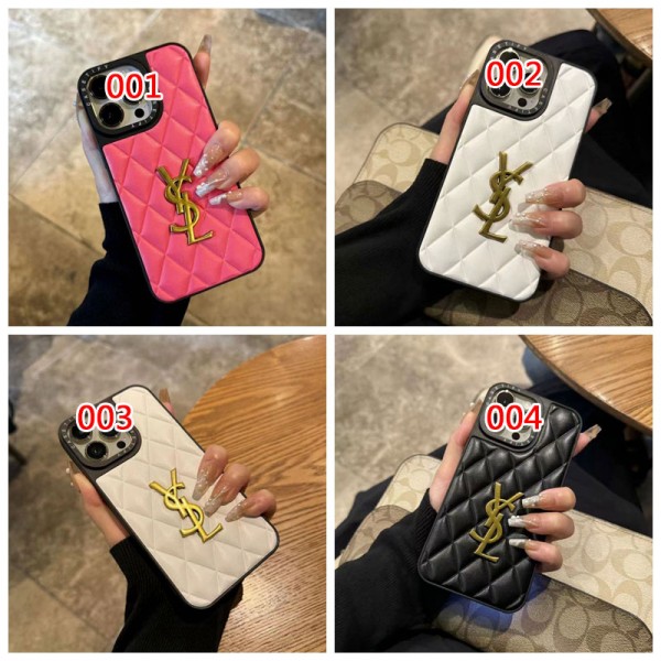 Ysl イブサンローランアイフォン15 plus 14proブランドケースハイブランドiphone 14 Pro Max 15 Plusケースカバー耐衝撃のiPhone 15 pro max 14  plusスマホケースブランドiPhone 15 14 プロマックススマホカバー激安