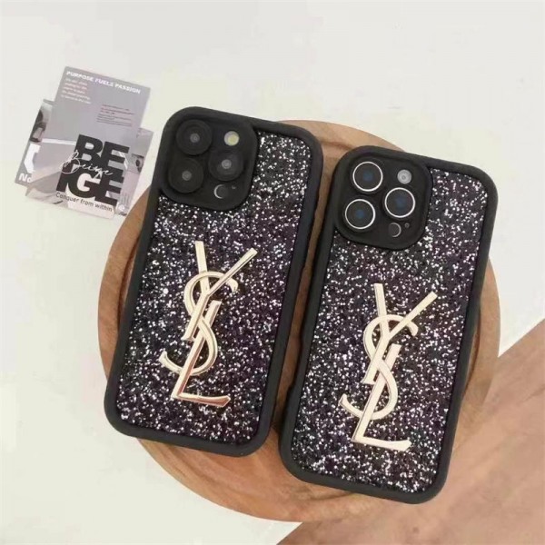 Ysl イブサンローランハイブランドiphone16e 14 Pro Max 15 Plusケースカバー耐衝撃のiPhone  16e 15 pro max 14  13 12 plusスマホケースアイフォン15/14 13pro 12 16+ケースブランド 手触り良い 男女兼用iPhone 15 14 16 pro maxケースカバー