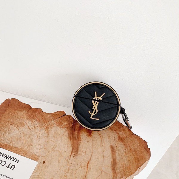 Ysl イブサンローラン 第3世代 airpods 4/pro2 ケース ハイブランド 落下防止軽量 エアーポッズ 4/プロ2/3カバー 紛失防止ブランド Airpods Pro2/3 4メンズ レディースairpods 4 pro2ケース シリコン