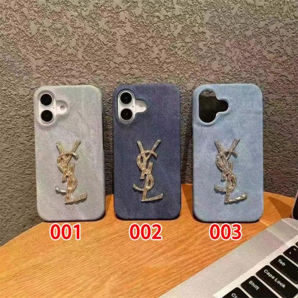 Ysl イブサンローラン耐衝撃のiPhone  16e 15 pro max 14  13 12 plusスマホケースブランドiPhone  16プロマックス15 14スマホカバー激安アイフォン15/14 13pro 12 16+ケースブランド 手触り良い 男女兼用iPhone 15 14 16 pro maxケースカバー