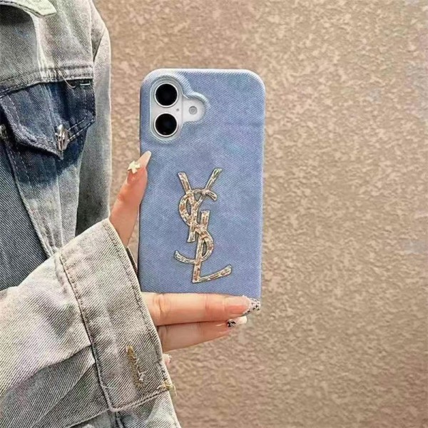 Ysl イブサンローラン耐衝撃のiPhone  16e 15 pro max 14  13 12 plusスマホケースブランドiPhone  16プロマックス15 14スマホカバー激安アイフォン15/14 13pro 12 16+ケースブランド 手触り良い 男女兼用iPhone 15 14 16 pro maxケースカバー