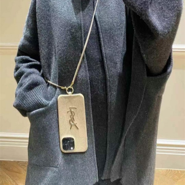 Ysl イブサンローランアイフォン 16プロ マックス/15プロ/16カバー 落下防止耐衝撃のiPhone  16e 15 pro max 14  13 12 plusスマホケースアイフォン15/14 13pro 12 16+ケースブランド 手触り良い アップル 15+ 14pro 16eブランドスマホカバー薄型オシャレ