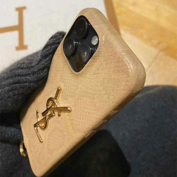 Ysl イブサンローランアイフォン 16プロ マックス/15プロ/16カバー 落下防止耐衝撃のiPhone  16e 15 pro max 14  13 12 plusスマホケースアイフォン15/14 13pro 12 16+ケースブランド 手触り良い アップル 15+ 14pro 16eブランドスマホカバー薄型オシャレ