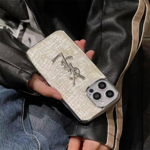 Ysl イブサンローランアイフォン16 pro max 15 plus 14pro 16e ブランドケースアイフォン 16プロ マックス/15プロ/16カバー 落下防止アイフォン15/14 13pro 12 16+ケースブランド 手触り良い アップル 15+ 14pro 16eブランドスマホカバー薄型オシャレ