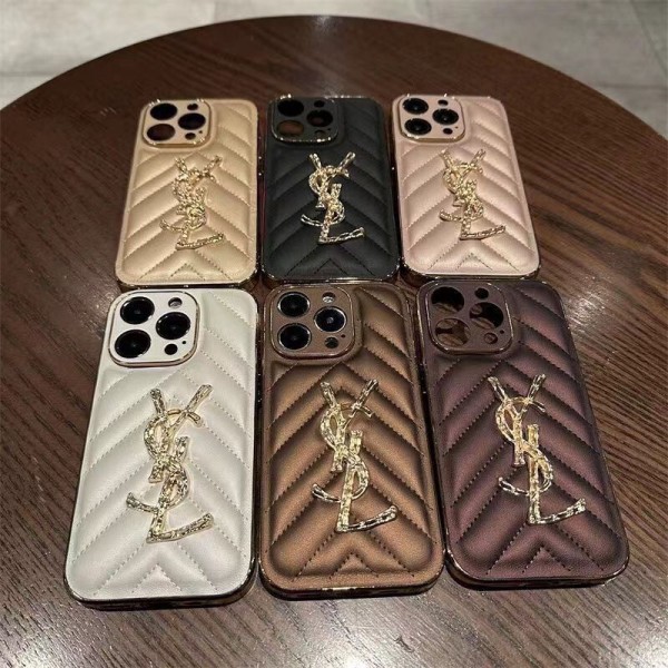 Ysl イブサンローランアイフォン 16プロ マックス/15プロ/16カバー 落下防止ブランドiPhone  16プロマックス15 14スマホカバー激安アイフォン15/14 13pro 12 16+ケースブランド 手触り良い アップル 15+ 14pro 16eブランドスマホカバー薄型オシャレ