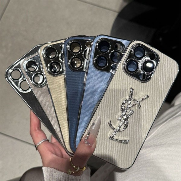 Ysl イヴサンローランハイブランドiphone16e 14 17 Pro Max 15 Plusケースカバーアイフォン 16プロ マックス/15 17 プロ/16カバー 落下防止アイフォン17 air/15/14 13pro 12 16+ケースブランド 手触り良い アップル 15+ 14pro 16e 17ブランドスマホカバー薄型オシャレ