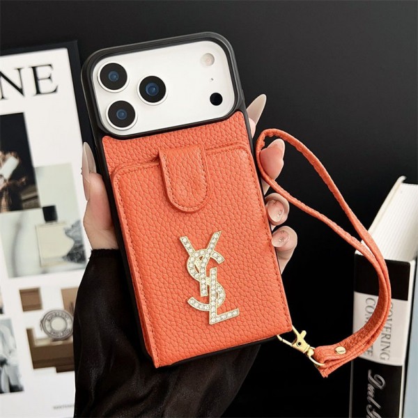 YSLイヴサンローランアイフォンAir /16プロ マックス/15 17 プロ/16カバー 落下防止ブランドiPhone  16プロマックス15 14 17 Air スマホカバー激安アイフォン17/air/15/14 13pro 12 16+ケースブランド 手触り良い 男女兼用iPhone  Air 15 14 16 17pro maxケースカバー