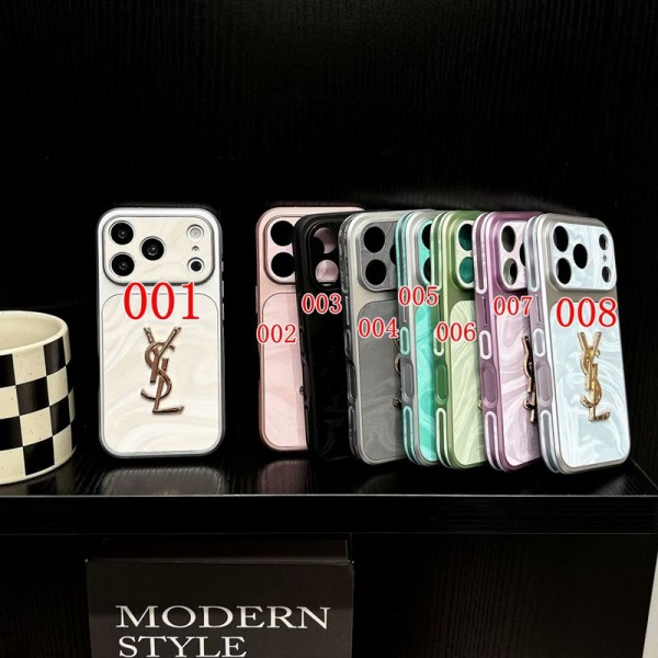 Ysl イヴサンローランアイフォンAir /16プロ マックス/15 17 プロ/16カバー 落下防止耐衝撃のiPhone Air 17pro 16e 15 pro max 17eスマホケースブランドiPhone  16プロマックス15 14 17 Air スマホカバー激安男女兼用iPhone  Air 15 14 16 17pro maxケースカバー