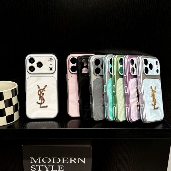 Ysl イヴサンローランアイフォンAir /16プロ マックス/15 17 プロ/16カバー 落下防止耐衝撃のiPhone Air 17pro 16e 15 pro max 17eスマホケースブランドiPhone  16プロマックス15 14 17 Air スマホカバー激安男女兼用iPhone  Air 15 14 16 17pro maxケースカバー