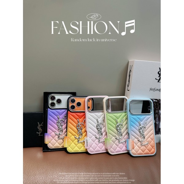 ysl ブランド iPhone 18 Air 17pro 15 14 16pro maxケースカバー イヴ